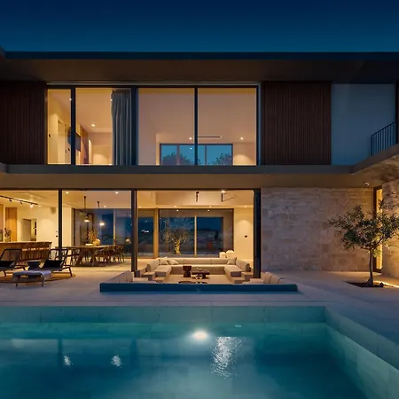 Villa Box In Istria For 14 Persons With Wellness, 54 M2 Heated Pool, & Kids Playground Brajkovici (Pazin)
