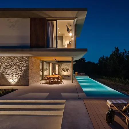 Box In Istria For 14 Persons With Wellness, 54 M2 Heated Pool, & Kids Playground Villa *