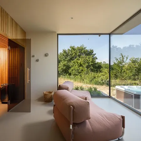 Vila Box In Istria For 14 Persons With Wellness, 54 M2 Heated Pool, & Kids Playground Brajkovici (Pazin)
