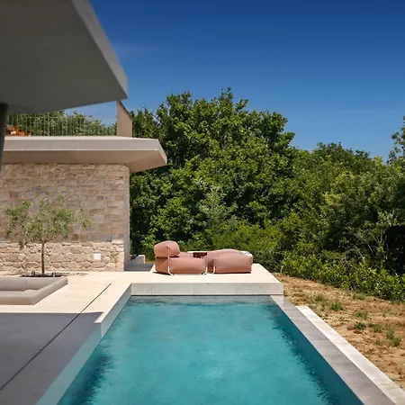 Box In Istria For 14 Persons With Wellness, 54 M2 Heated Pool, & Kids Playground Villa