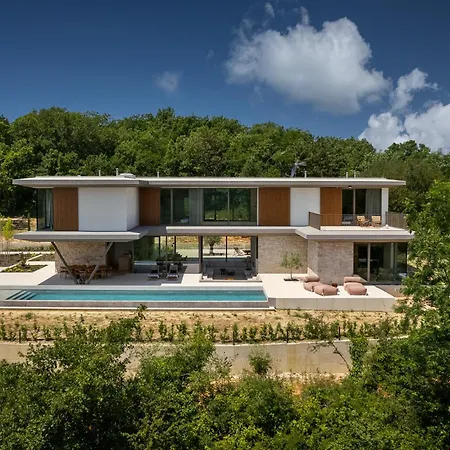 Box In Istria For 14 Persons With Wellness, 54 M2 Heated Pool, & Kids Playground Villa
